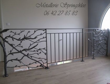 Garde Corps Style Art Déco (arbre)